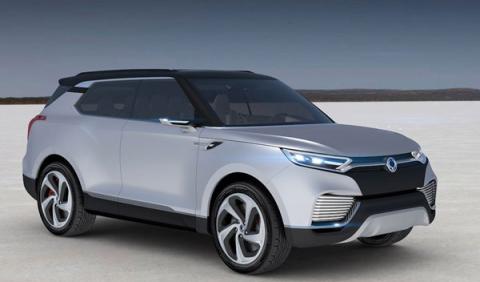 SsangYong XLV Concept tres cuartos delantero SsangYong XLV Concept tres cuartos delantero
