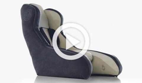 Volvo está desarrollando una silla de bebés hinchable