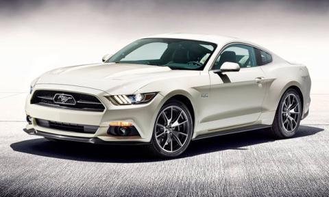 Ford Mustang 50 Year Limited Edition delantera Ford Mustang 50 Year Limited Edition delantera
