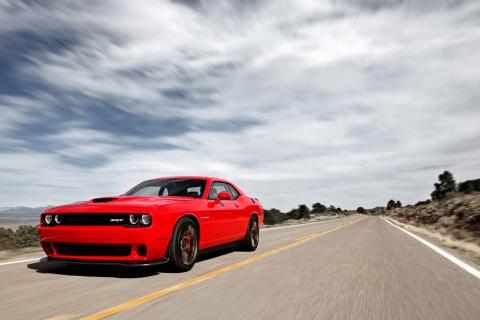Frontal del Dodge Challenger SRT 2015 Frontal del Dodge Challenger SRT 2015