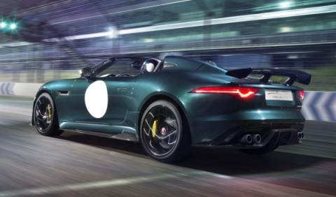Trasera del Jaguar F-Type Project 7 Trasera del Jaguar F-Type Project 7