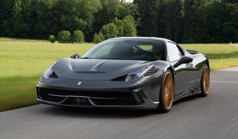 Ferrari 458 Speciale Novitec Rosso frontal Ferrari 458 Speciale Novitec Rosso delantera