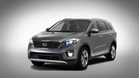 Kia Sorento 2015 frontal Kia Sorento 2015 frontal