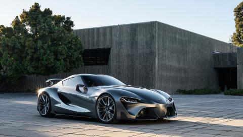 Toyota FT-1 Graphite Concept delantera Toyota FT-1 Graphite Concept delantera