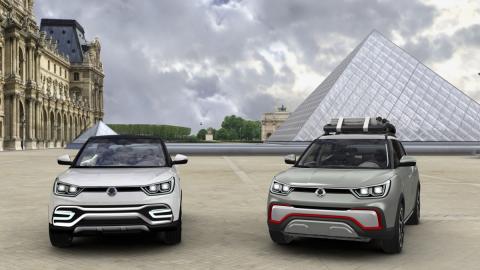 SsangYong XIV-Air y SsangYong XIV-Adventure frontal SsangYong XIV-Air y SsangYong XIV-Adventure frontal