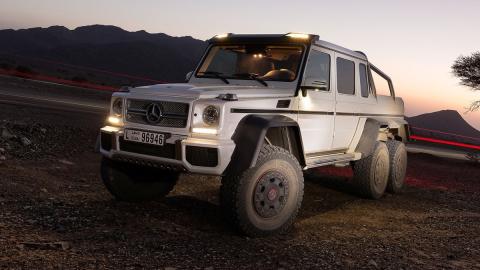 cinco todoterrenos radicales Mercedes G63 AMG 6x6 cinco todoterrenos radicales Mercedes G63 AMG 6x6