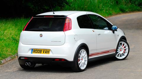 Fiat Abarth Grande Punto trasera Fiat Abarth Grande Punto trasera