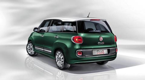 Fiat 500L Living trasera Fiat 500L Living trasera