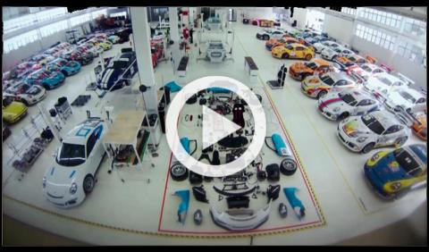 Vídeo: Cómo se monta un Porsche 911 GT3 Cup