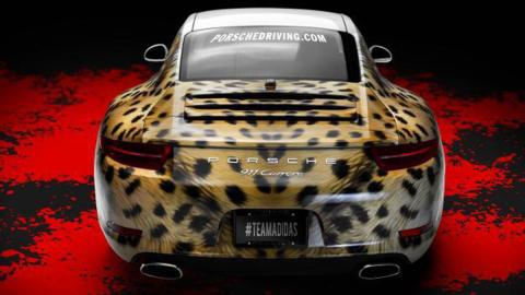 Adidas personaliza un Porsche 911 Adidas personaliza un Porsche 911