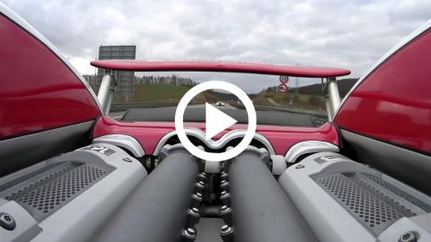 VÍDEO: Dos Bugatti Veyron, una autobahn y sin límites