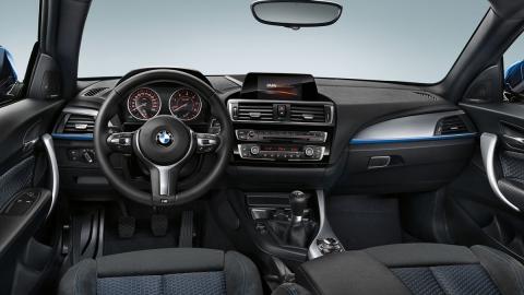 interior del BMW 135i 
