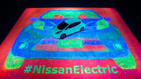 Nissan Leaf - Récord Guinness Nissan Leaf - Récord Guinness