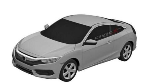 Honda Civic 2016 bocetos Honda Civic 2016 bocetos