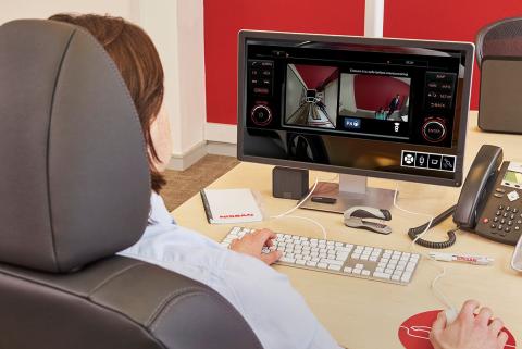 Oficina del futuro según Nissan Oficina del futuro según Nissan