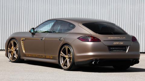 Panamera Gemballa GTP 720 tres cuartos trasero Panamera Gemballa GTP 720 tres cuartos trasero