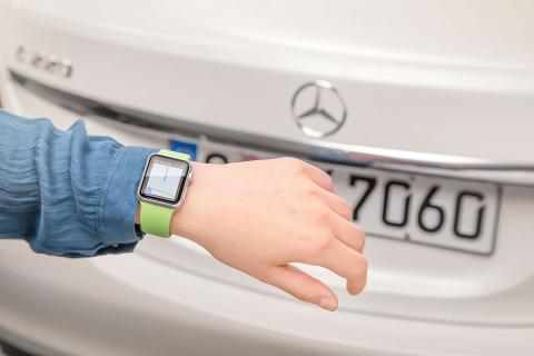 Aplicación de Mercedes-Benz para Apple Watch Aplicación de Mercedes-Benz para Apple Watch