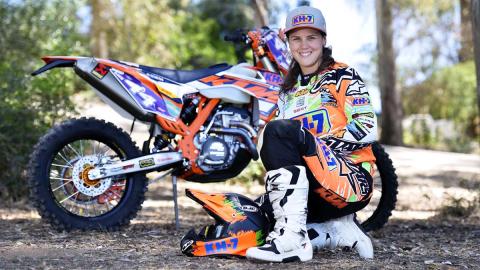 Laia, entre las favoritas del X Enduro Femenino Laia, entre las favoritas del X Enduro Femenino