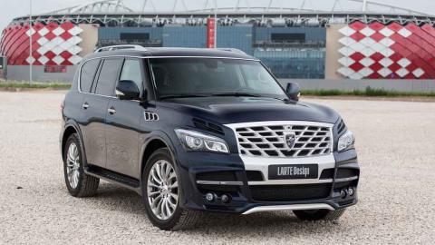 Infiniti QX80 Larte tes cuartos delanteros Infiniti QX80 Larte tes cuartos delanteros
