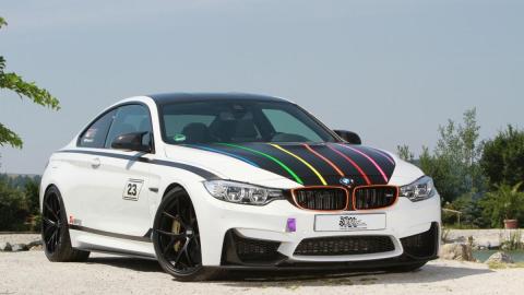 BMW M4 DTM Champion by TVW frontal BMW M4 DTM Champion by TVW