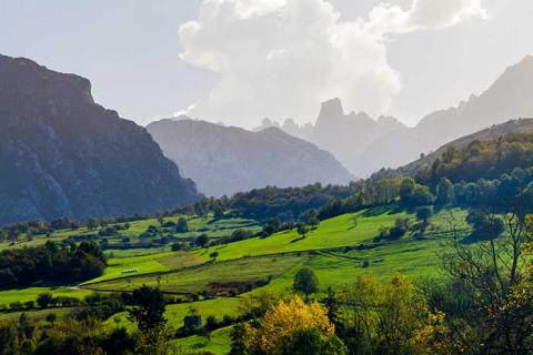 Picos de Europa, en Asturias. Picos de Europa, en Asturias.