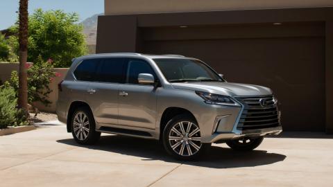 Lexus LX 2016 perfil Lexus LX 2016