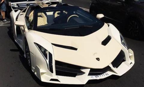Lamborghini Veneno Roadster Ginebra frontal Lamborghini Veneno Roadster Ginebra