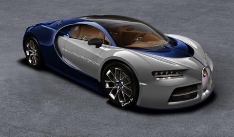 RM Design se imagina el futuro Bugatti Chiron