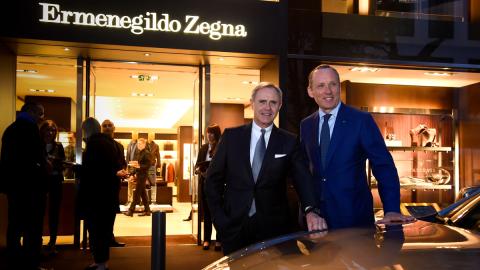 Zegna y Maserati fiesta en Frankfurt Zegna y Maserati fiesta en Frankfurt