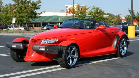 Coches terrorificos Halloween Plymouth Prowler Coches terrorificos Halloween Plymouth Prowler