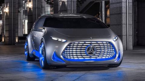 Mercedes Vision Tokio Concept frontal Mercedes Vision Tokio Concept