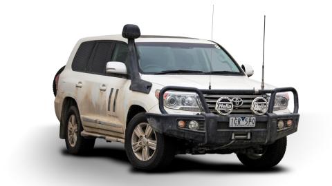 Toyota Land Cruiser SEMA 2015 frontal Toyota Land Cruiser SEMA 2015