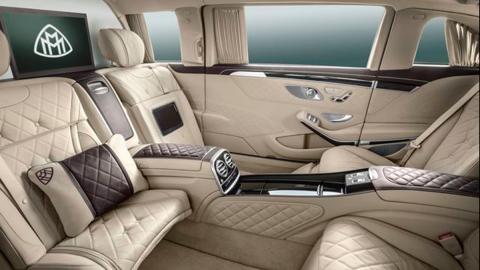 Mercedes-Maybach S 600 blindado habitáculo Mercedes-Maybach S 600 blindado habitáculo