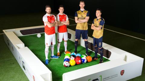 Arsenal FootPool Airbumps Arsenal FootPool Airbumps