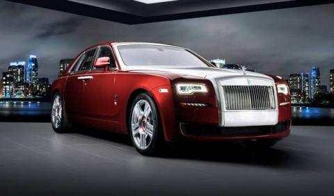Rolls-Royce Ghost Red Diamond Edition frontal Rolls-Royce Ghost Red Diamond Edition