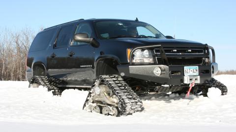 Chevrolet Suburban kit de Mattracks Chevrolet Suburban kit de Mattracks