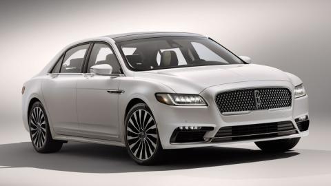 Lincoln Continental 2017 frontal Lincoln Continental 2017
