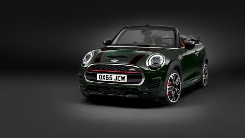 Mini John Cooper Works Cabrio 2016 frontal descapotable Mini John Cooper Works Cabrio 2016