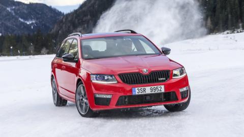 Prueba Skoda Octavia RS 4x4 cruzada Prueba Skoda Octavia RS 4x4 cruzada