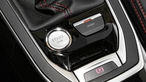 Peugeot 308 GTI botón Peugeot 308 GTI botón
