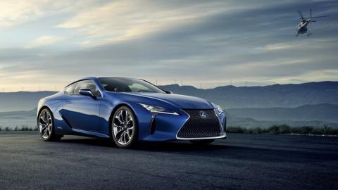 Lexus LC 500h delantera Lexus LC 500h delantera