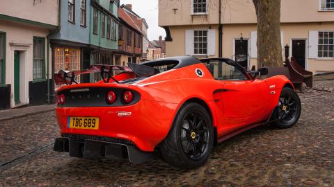 Lotus Elise Cup 250 trasera Lotus Elise Cup 250 trasera