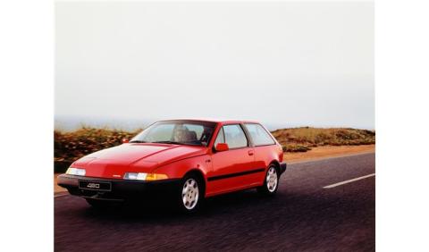 Volvo 480 ES: tres cuartos delanteros Volvo 480 ES: tres cuartos delanteros