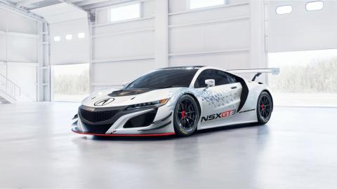 Acura NSX GT3 lateral Acura NSX GT3