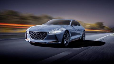 Genesis New York concept frontal Genesis New York concept