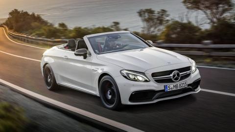 Mercedes-AMG C63 Cabrio 2016 frontal Mercedes-AMG C63 Cabrio 2016