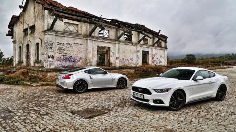 Comparativa Ford Mustang/Nissan 370Z estática Comparativa Ford Mustang/Nissan 370Z estática