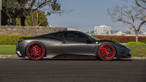 Aerodinámica del Ferrari 458 Italia Satin Black Aerodinámica del Ferrari 458 Italia Satin Black
