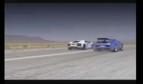 Vídeo: no verás una 'drag race' igual...