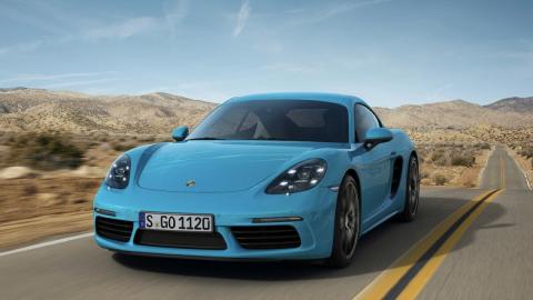 Porsche 718 Cayman frontal Porsche 718 Cayman frontal